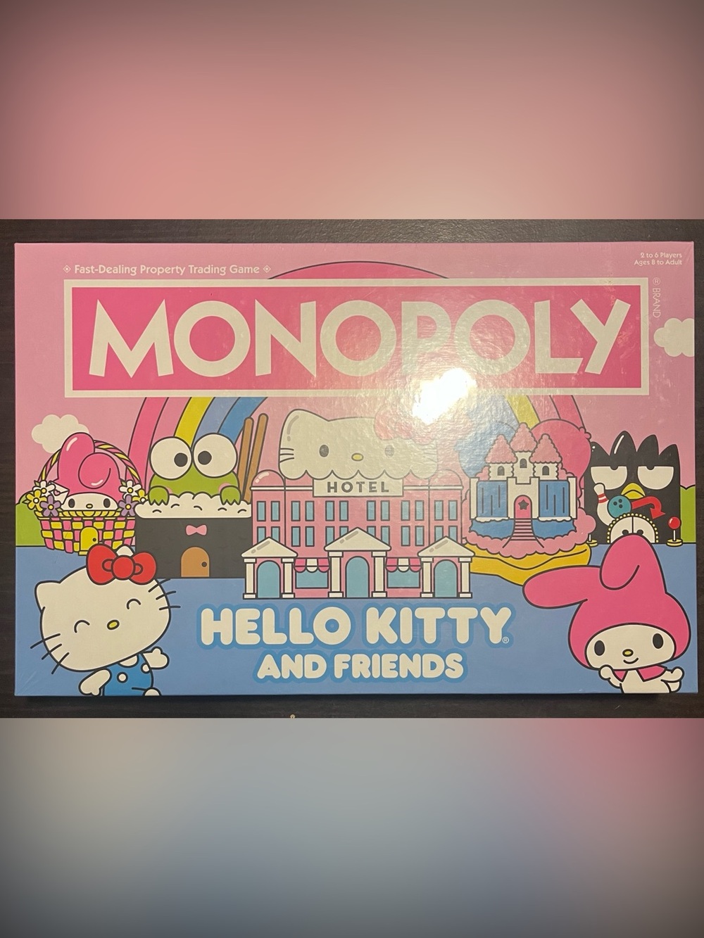 Monopoly Hello Kitty and Friends Board Game - Pink